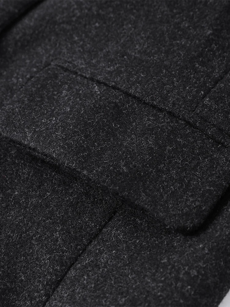 Solid Fringes Women Blazer Fashion Long Sleeve Pockets Single Breasted Female Jacket Lady Streetwear Men Office Spring Autumn - Image 5